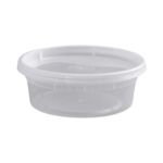 08 oz Deli Clear Soup Container (240-pack)