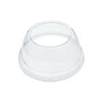 Dart DLW662 Clear Plastic Dome Lid with 2" Hole (1000/Case)