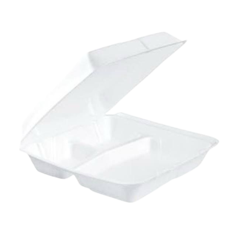 Dart Foam Container 95HT3 3-Compt (200/Case)