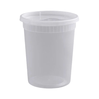 Deli Clear Soup Container 32oz - (240 Pack)