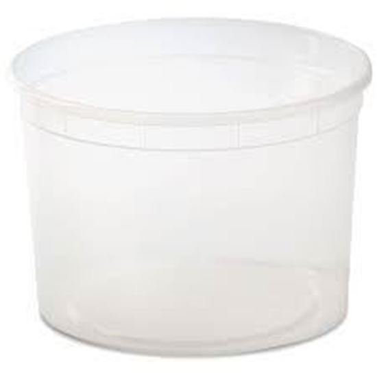 Deli Clear Soup Container 64oz (150-Pack)