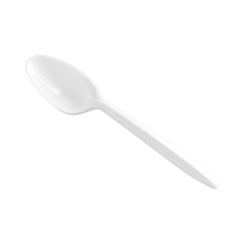Medium White Spoon (1000/Case)