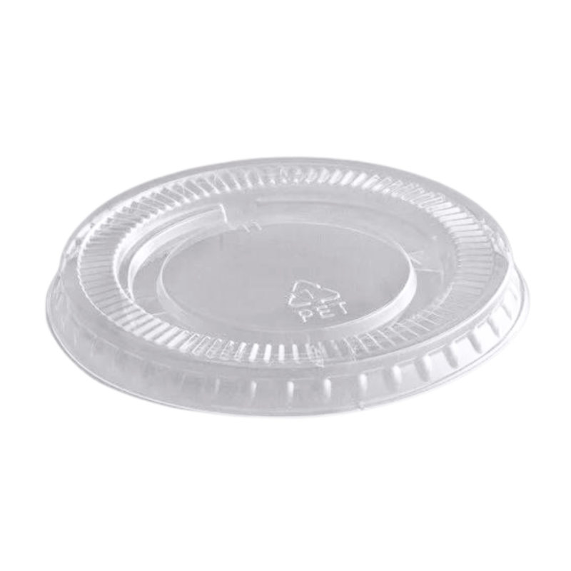 Plastic Lid for 3.25 to 5.5 oz. Souffle Cup / Portion Cup-2500/Pack