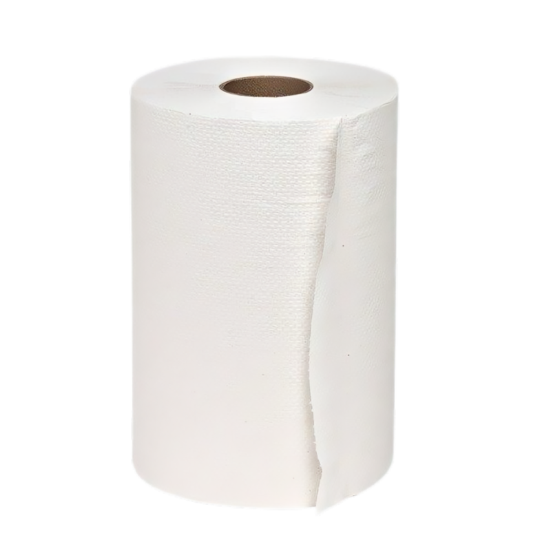 White Roll Paper Towels 7.8" x 350' (12 Rolls/Case)
